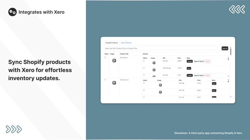 ESTS Xero Integration