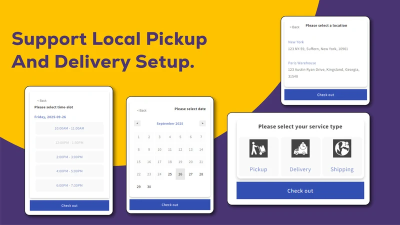 Pickup + Delivery by techspawn