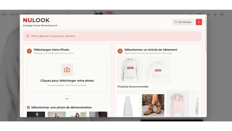 Nusense AI Virtual TryOn