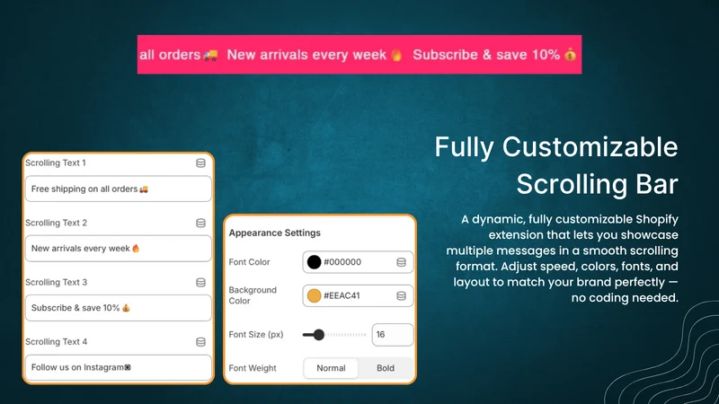 Header Star: Promo Bar & Timer