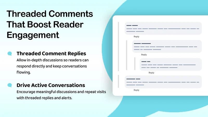 Commentify Blog Comment Reply