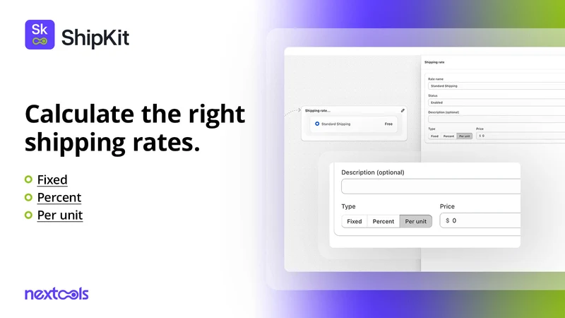 ShipKit: Custom Shipping Rates