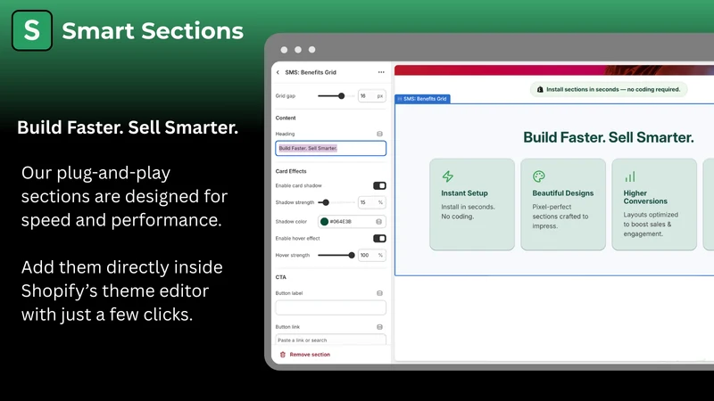 Smart Sections