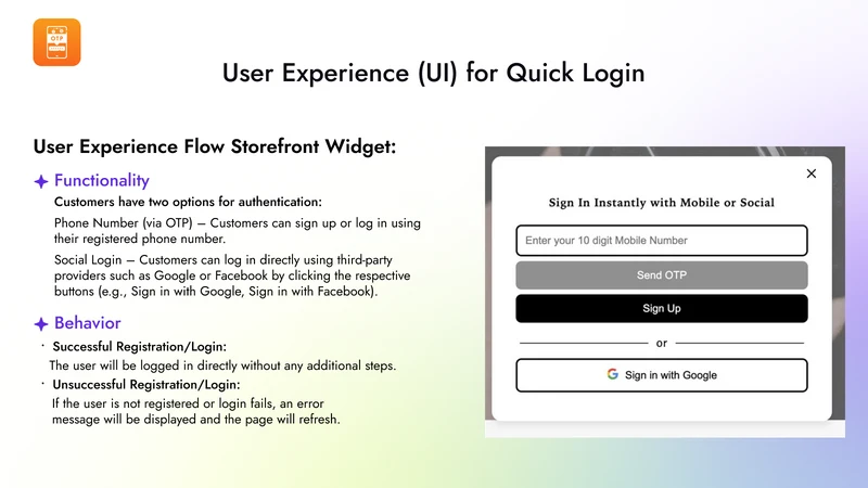 Smart Quick login