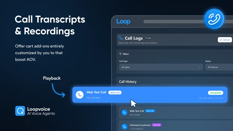 Loop ‑ AI Voice Agents