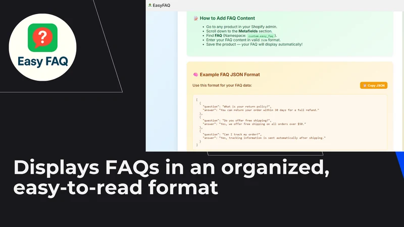 Easy FAQ