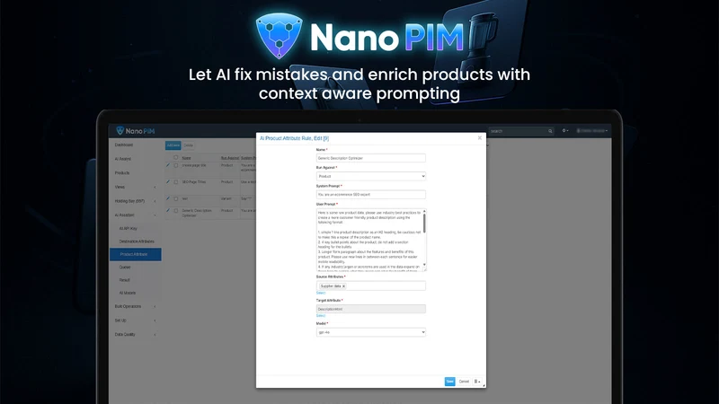 NanoPIM ‑ AI Powered Importer