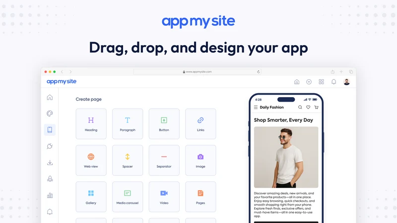 Mobile App Builder | AppMySite