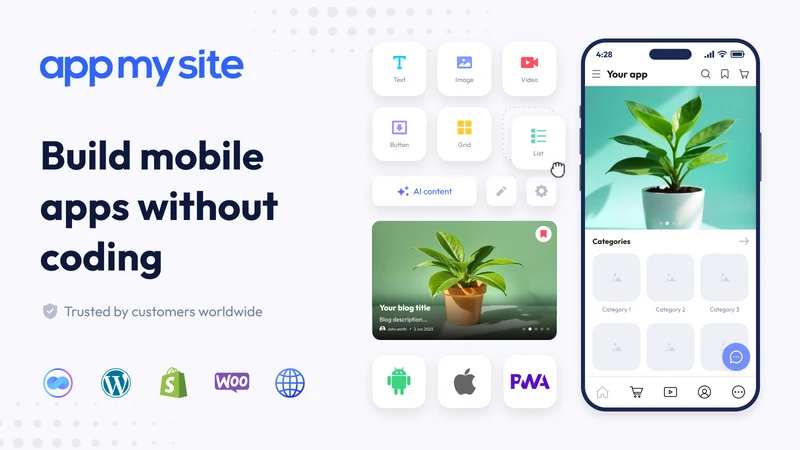 Mobile App Builder | AppMySite