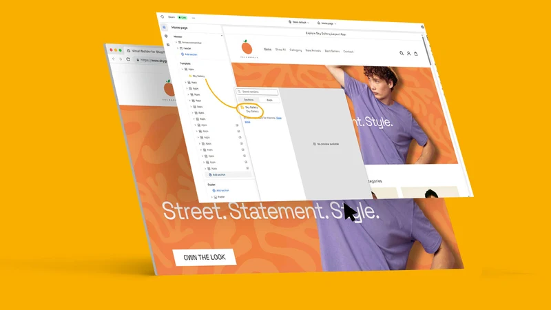 Sky Gallery ‑ Store Design App