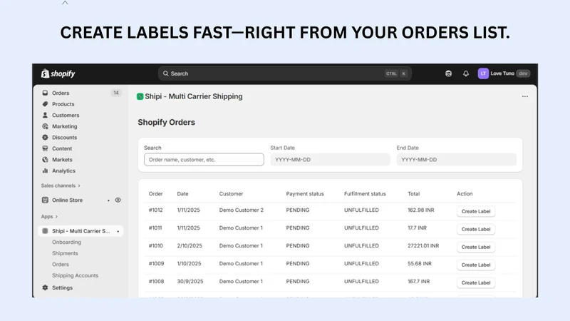 Shipi ‑ Multi Carrier Shipping