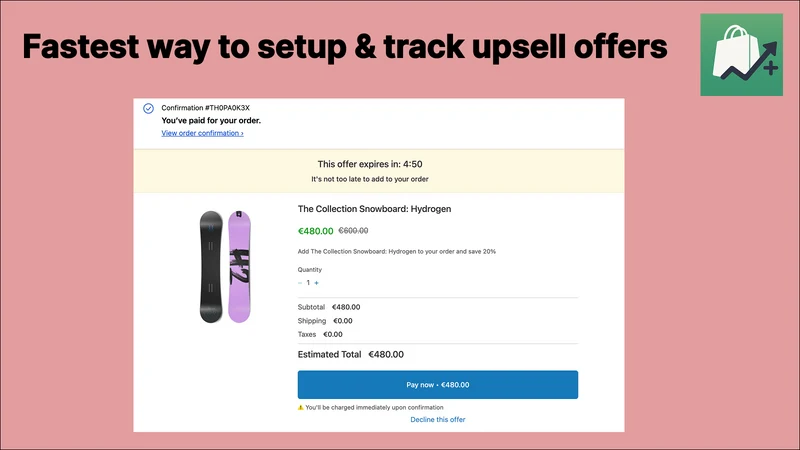 PPS Post Purchase Upsell