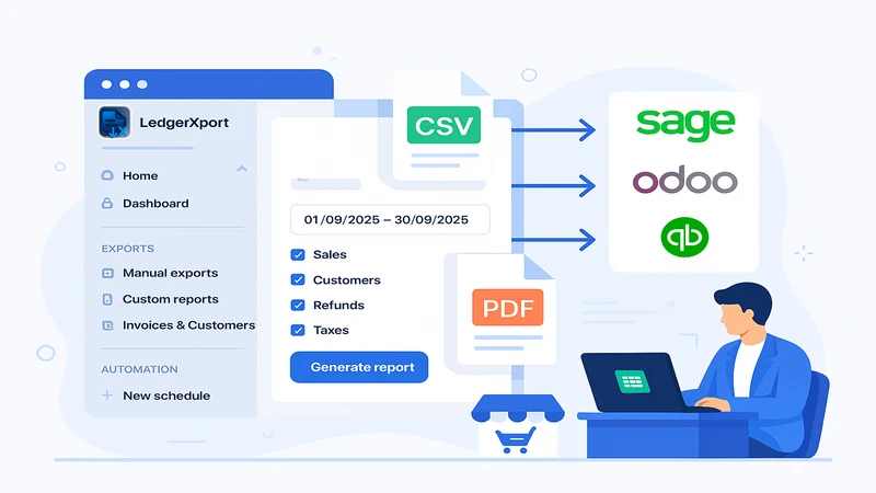 LedgerXport – Invoice & Sales