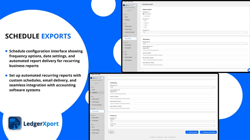 LedgerXport – Invoice & Sales
