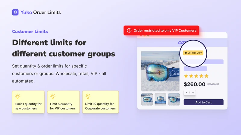 Yuko Minimum Order Quantity
