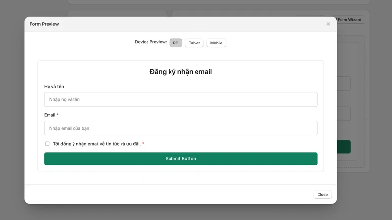 OIX ‑ AI Custom Form Builder