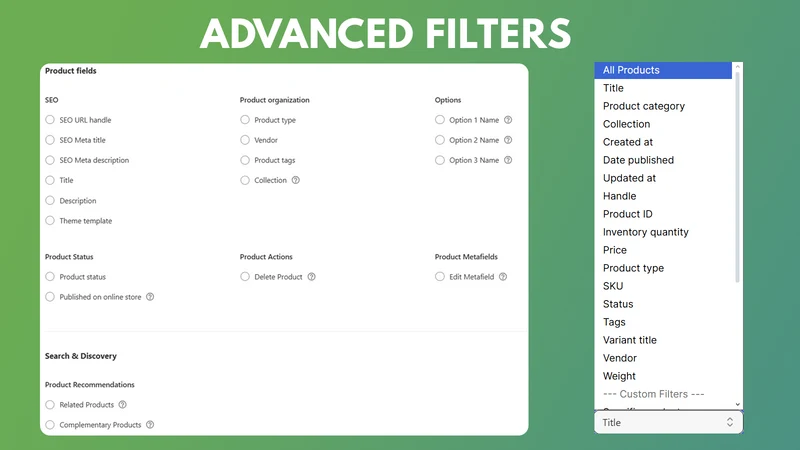 Flux Bulk Product/Price Editor