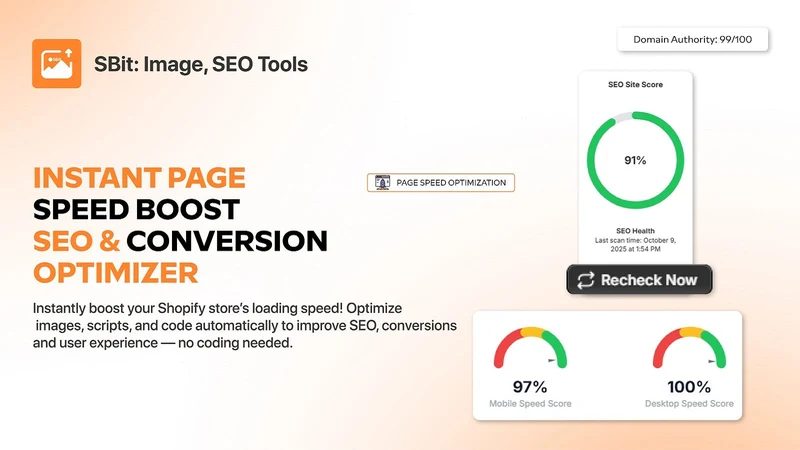 Sbit: AI SEO, Speed Optimizer