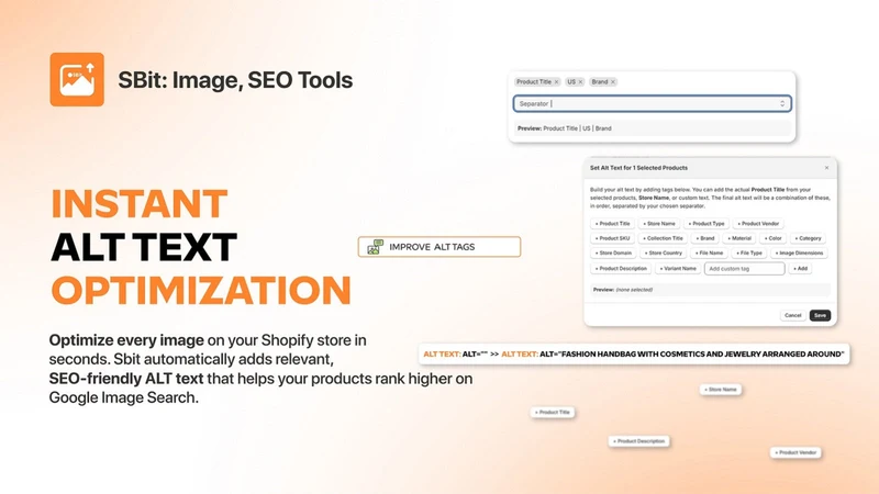 Sbit: AI SEO, Speed Optimizer