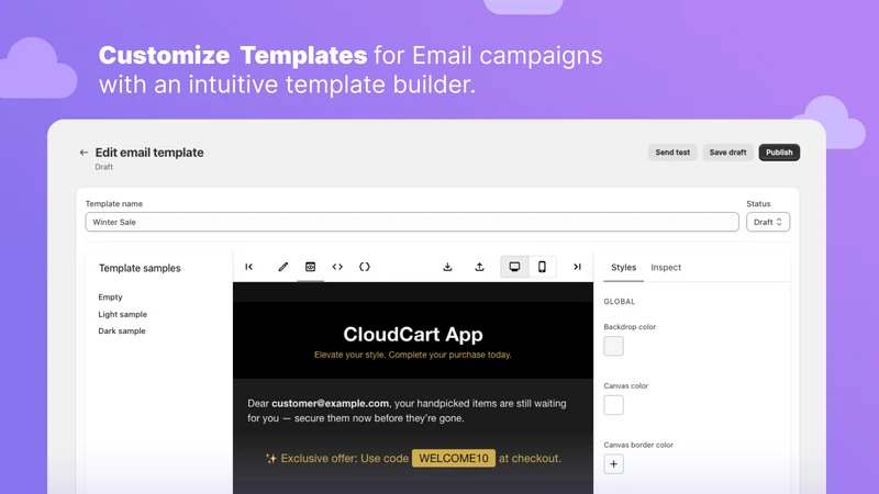 CloudCart: Smart Checkbox Cart