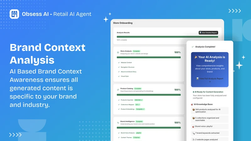 Obsess AI ‑ SEO and Content