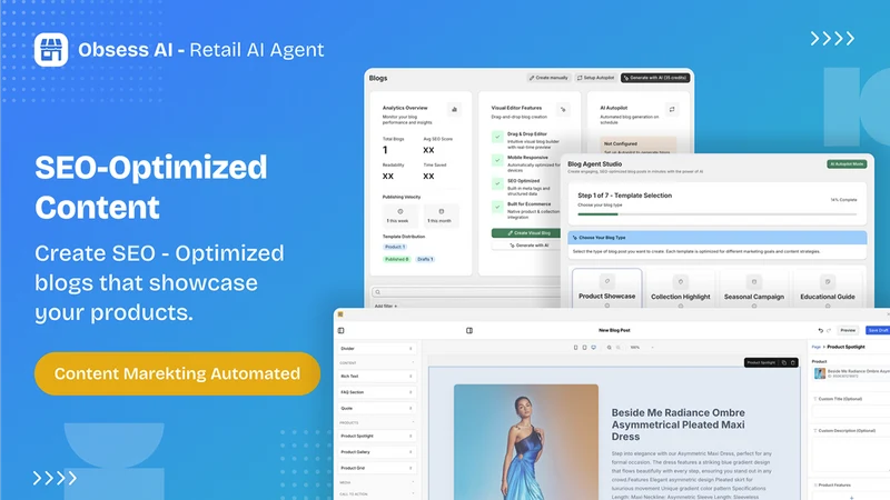 Obsess AI ‑ SEO and Content
