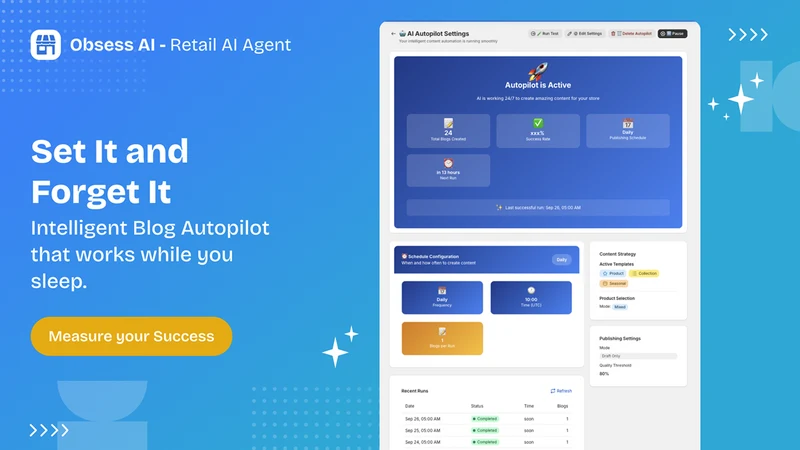 Obsess AI ‑ SEO and Content