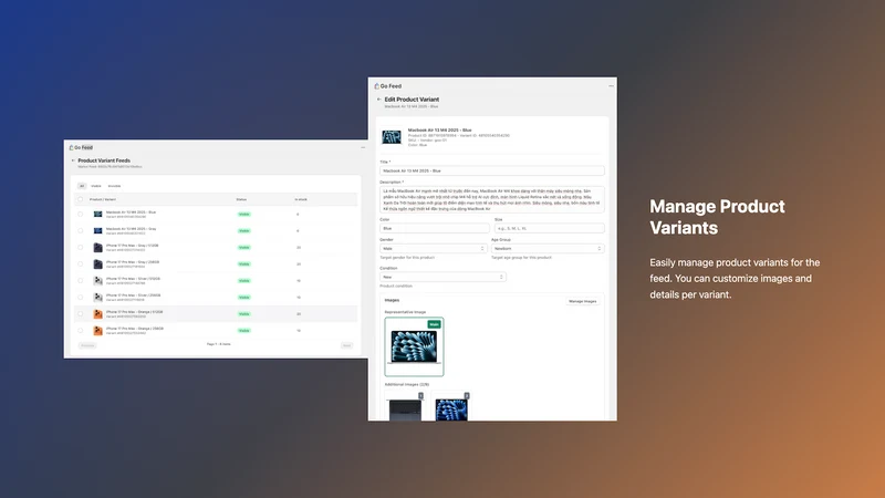 Go Feed: Google Merchant Sync