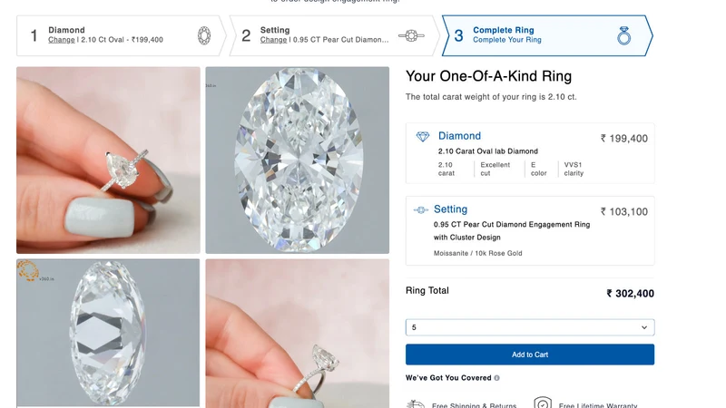 Custom Ring Builder ‑ Jewelry