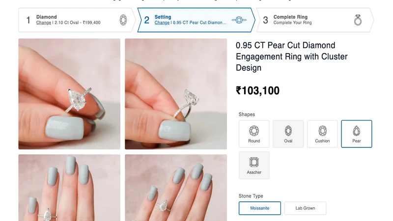 Custom Ring Builder ‑ Jewelry