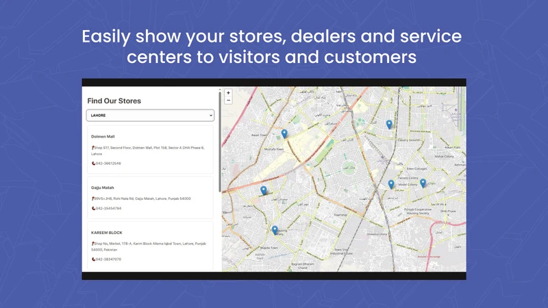 ShopSpot Store Locator