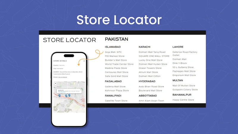 ShopSpot Store Locator