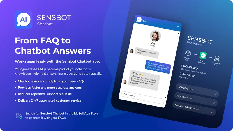 Sensbot AI FAQ Generator