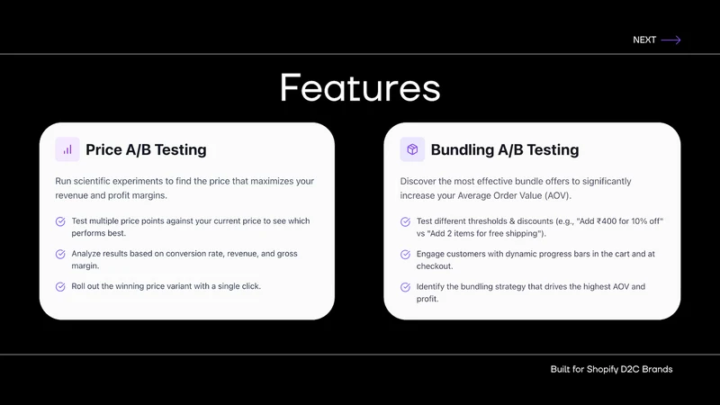 Revlyft‑ Smart Bundles & Tests