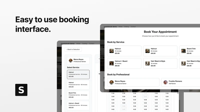 SimplyBook: Service Booking