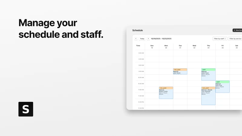 SimplyBook: Service Booking