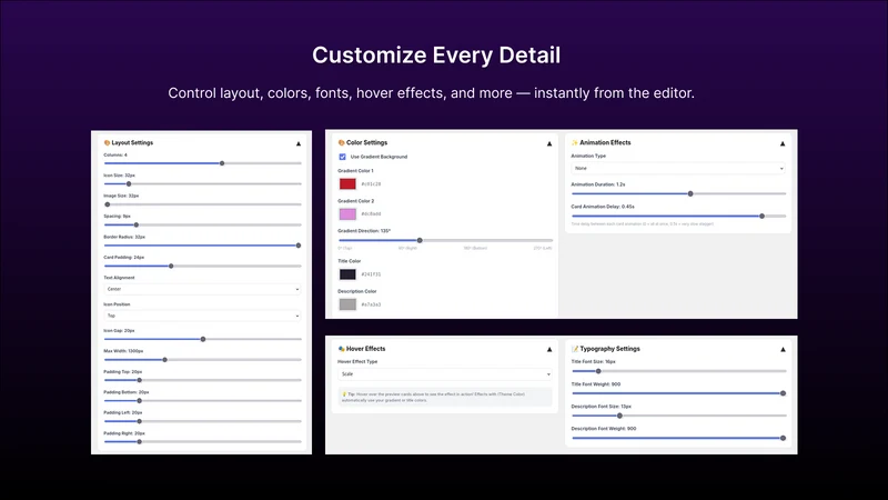 ShopVisual ‑ Feature Icons