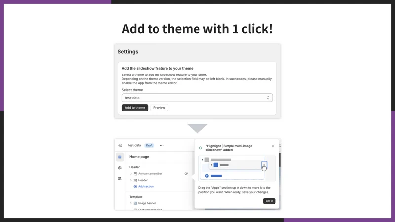 UR:Multi Image Slider｜Carousel