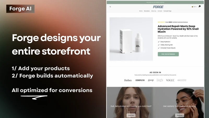 Forge: AI Store Builder