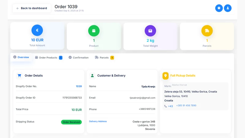 Eurosender Shipping & Delivery