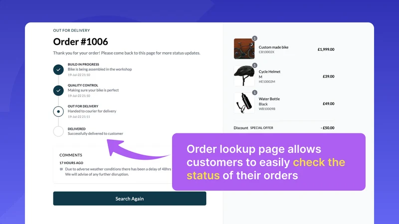 StatusPro ‑ Order Status
