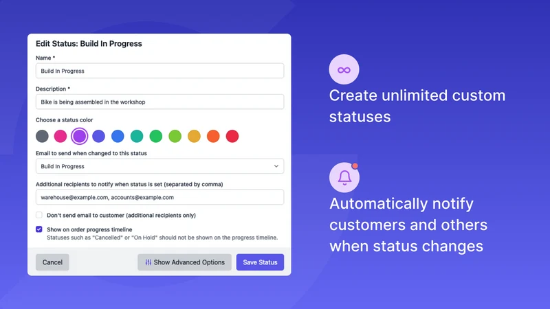 StatusPro ‑ Order Status