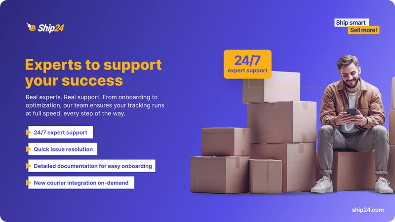 Ship24 AI Order Tracking
