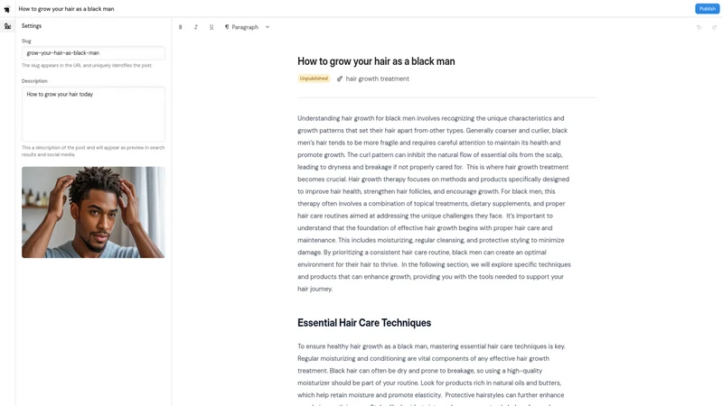Cloviana: SEO Blog Automation