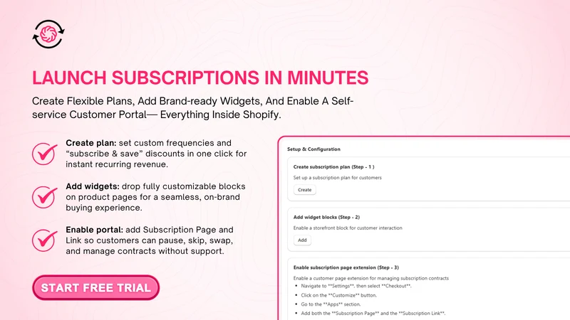 Fodane ‑ Subscribe and Save