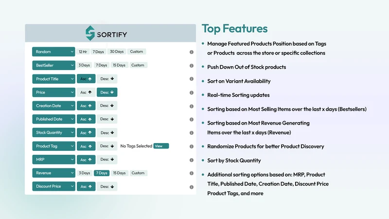 Sortify – Collection Manager