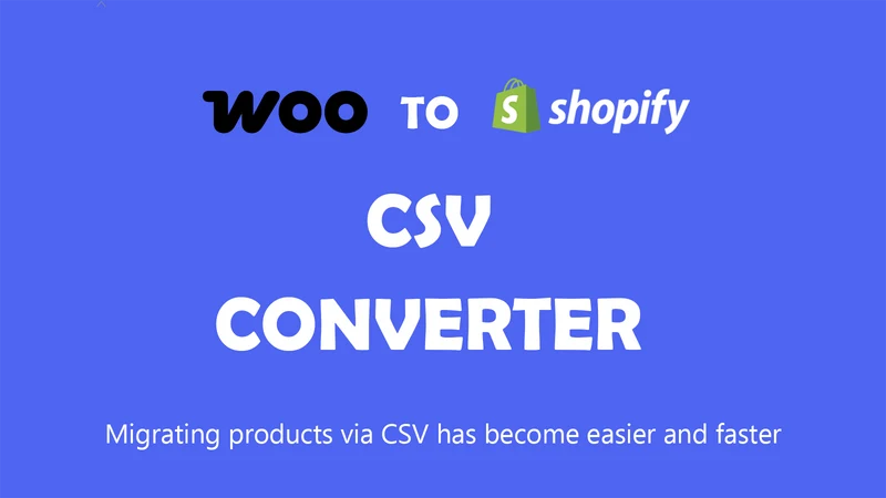 Vostari CSV converter: Woo