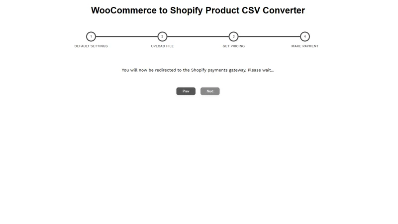 Vostari CSV converter: Woo