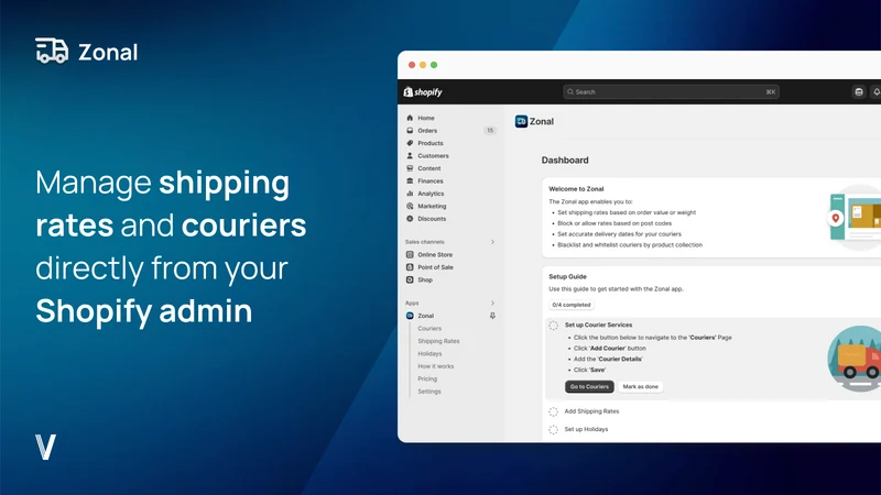 Zonal ‑ Shipping Rates & Rules