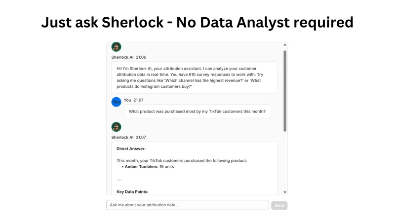 Sherlock Post Purchase Surveys